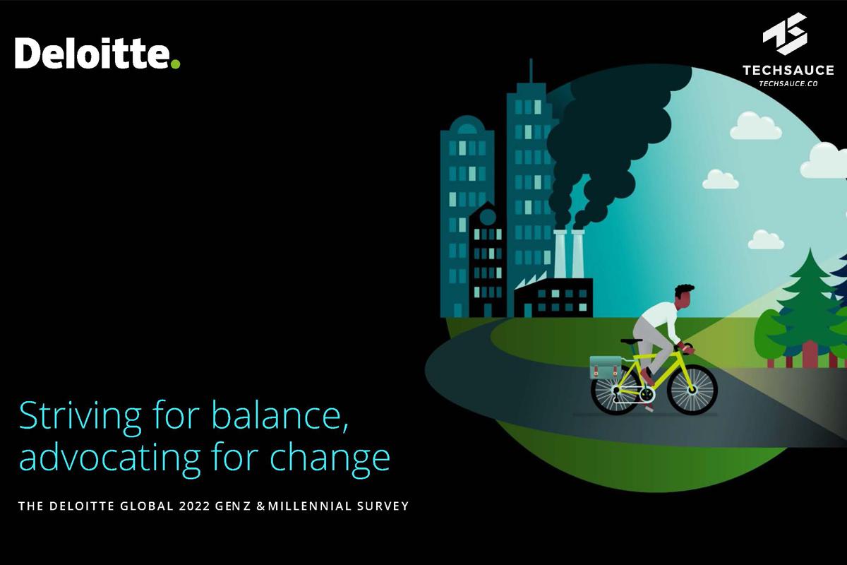 Deloitte's Gen Z and Millennial Survey reveals two generations striving for balance and advocating for change | Techsauce