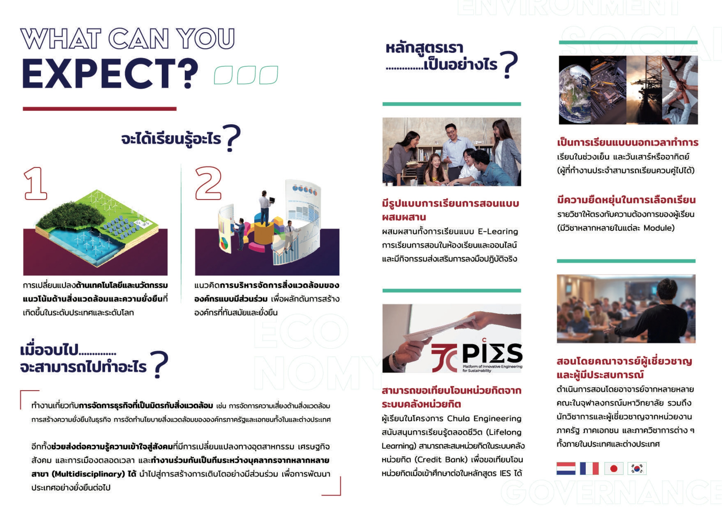  วิศวะ จุฬาฯ เปิดตัวหลักสูตรใหม่ วิทยาศาสตรมหาบัณฑิต สาขานวัตวิศวกรรมเพื่อความยั่งยืน