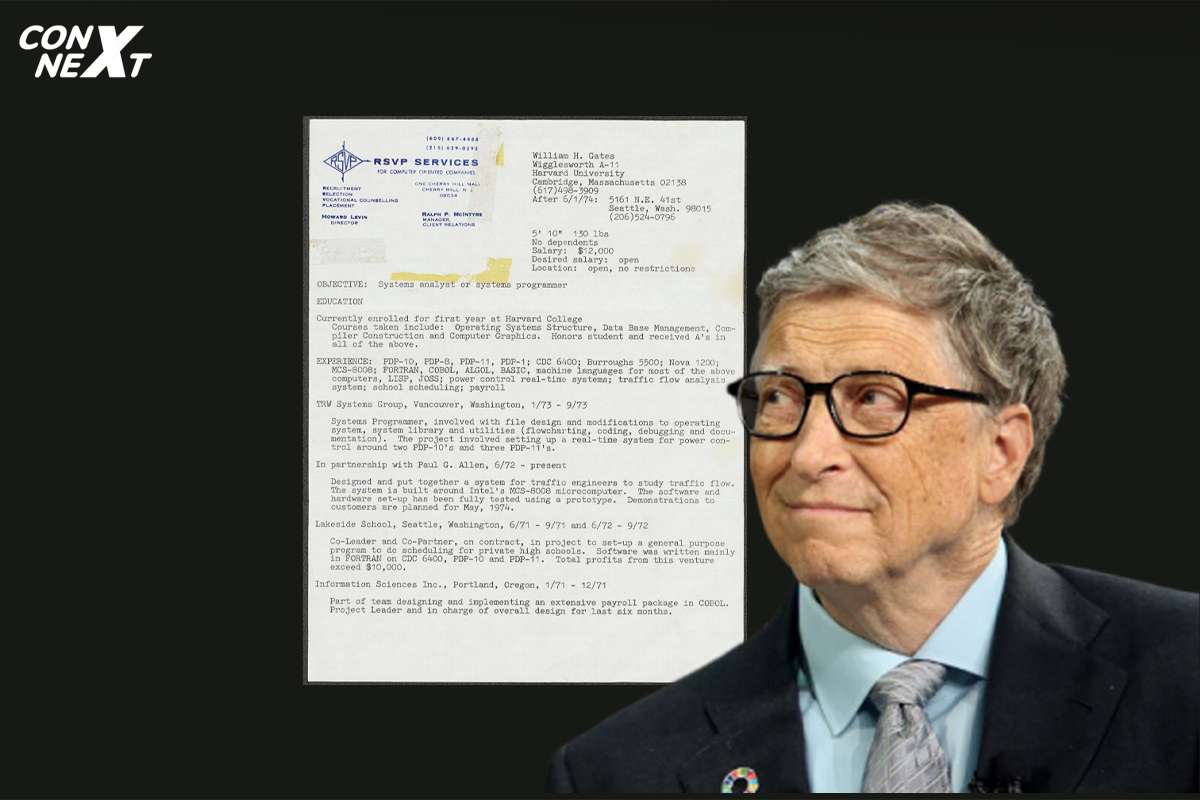 Bill Gates เรซูเม่