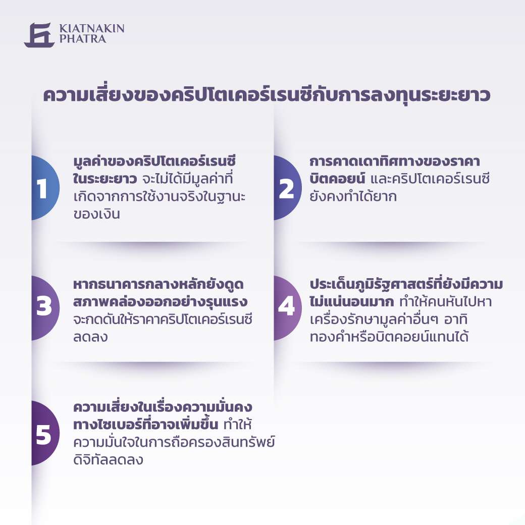 KKP ประเมิน ข้อจำกัด 3 ด้านที่ทำให้ Cryptocurrencies ไม่อาจเข้ามาทดแทนระบบเงินในปัจจุบันได้ | Techsauce Kkp ประเมิน ข้อจำกัด 3 ด้านที่ทำให้ Cryptocurrencies ไม่อาจเข้ามาทดแทนระบบเงินในปัจจุบันได้ | Techsauce