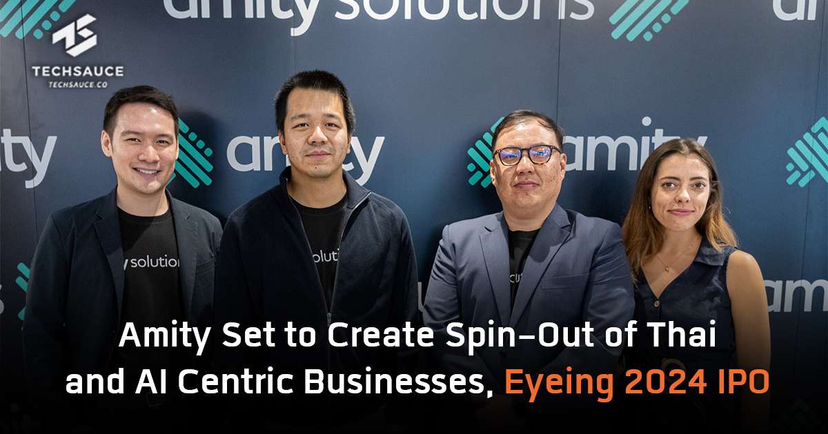 Amity Set to Create SpinOut of Thai and AI Centric Businesses, Eyeing