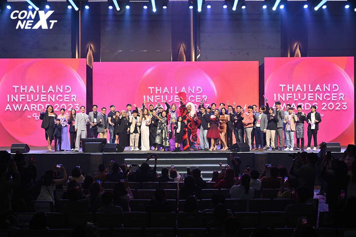 Thailand Influencer Awards 2023 (TIA) งานประกาศรางวัลอินฟลูเอนเซอร์แห่งปี สร้างพลังบวกใหม่ เชื่อมช่องว่างระหว่างโลกออนไลน์กับชีวิตจริง