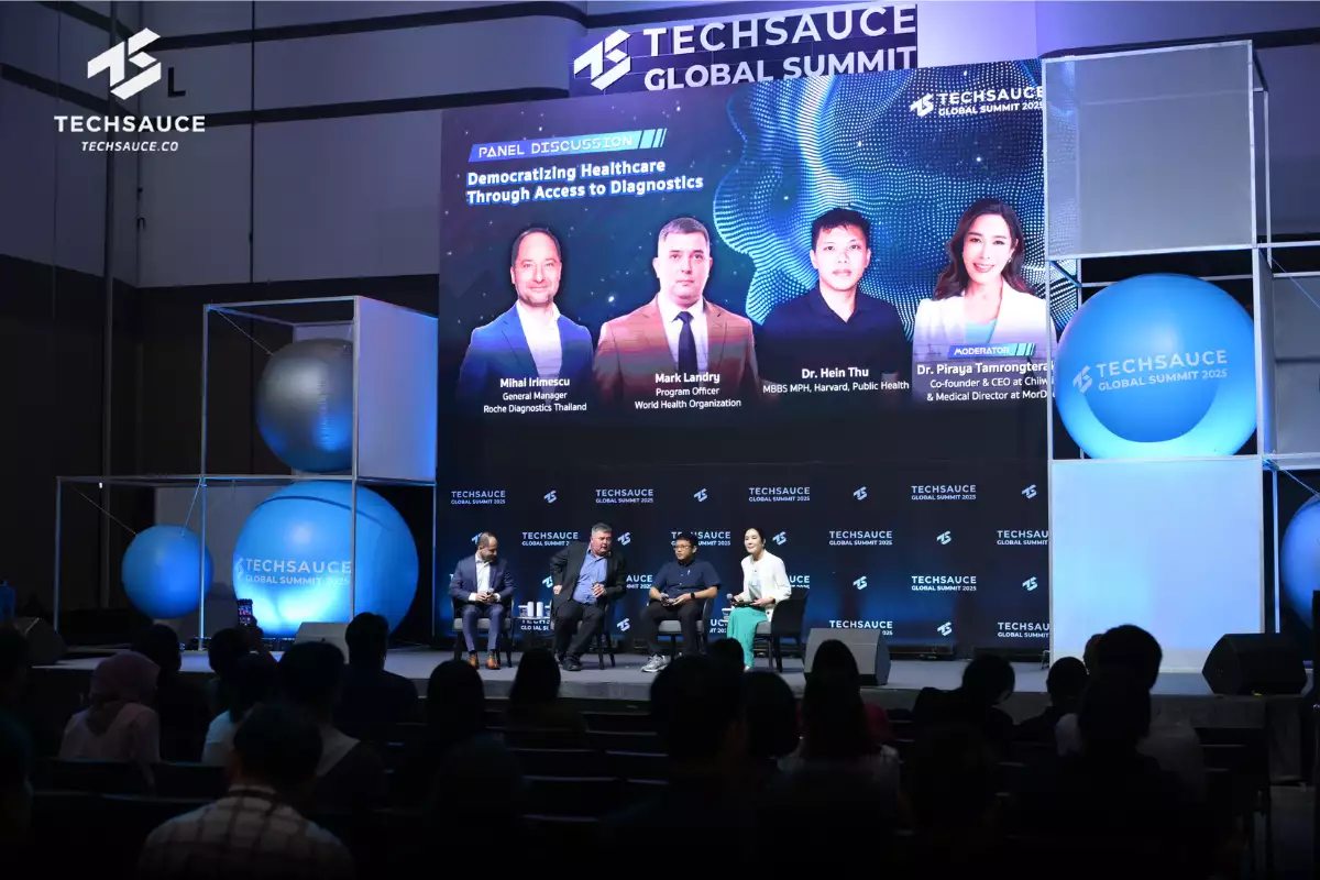 "Democratizing Healthcare Through Access to Diagnostics," 's panelists at Techsauce Global Summit 2025