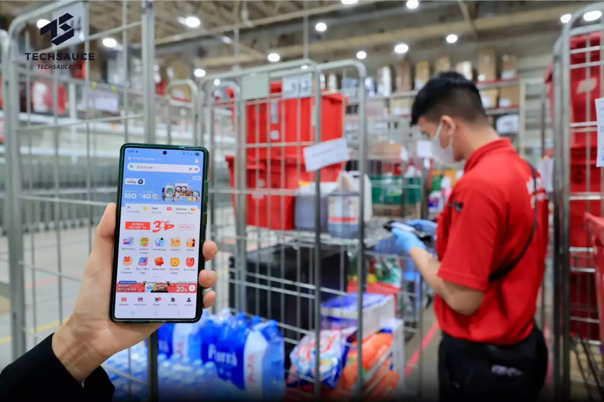 Makro application in Makro warehouse