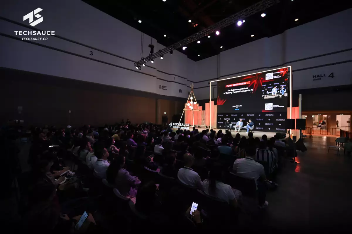 Techsauce Global Summit 2025, "The Autonomous Future of Banking Powered by Agentic AI,"