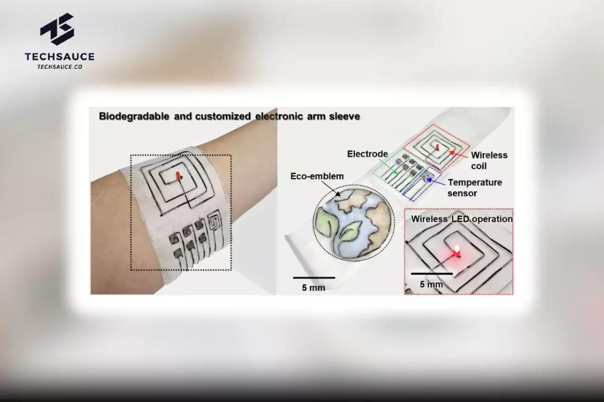Biodegradable Fiber Electronics