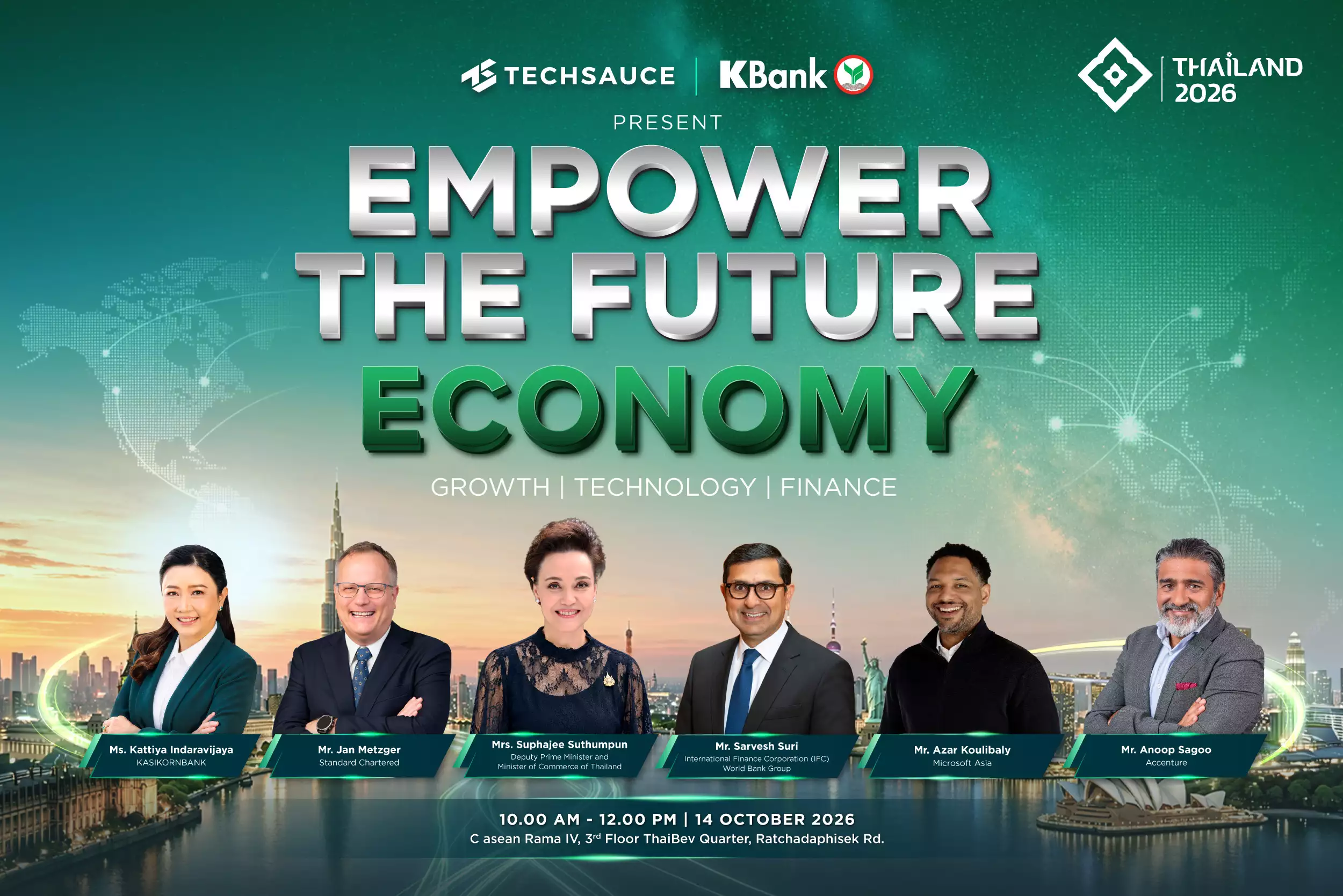 ธนาคารกสิกรไทย ผนึก Techsauce จัด Empower The Future Economy
