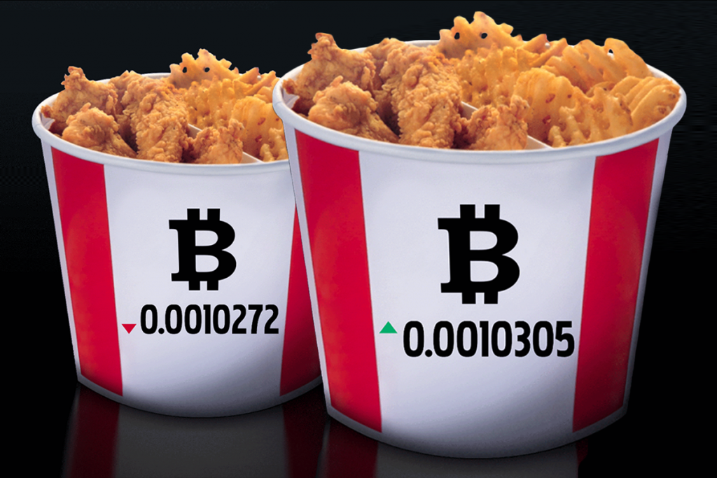 KFC Canada accepts Bitcoin temporarily