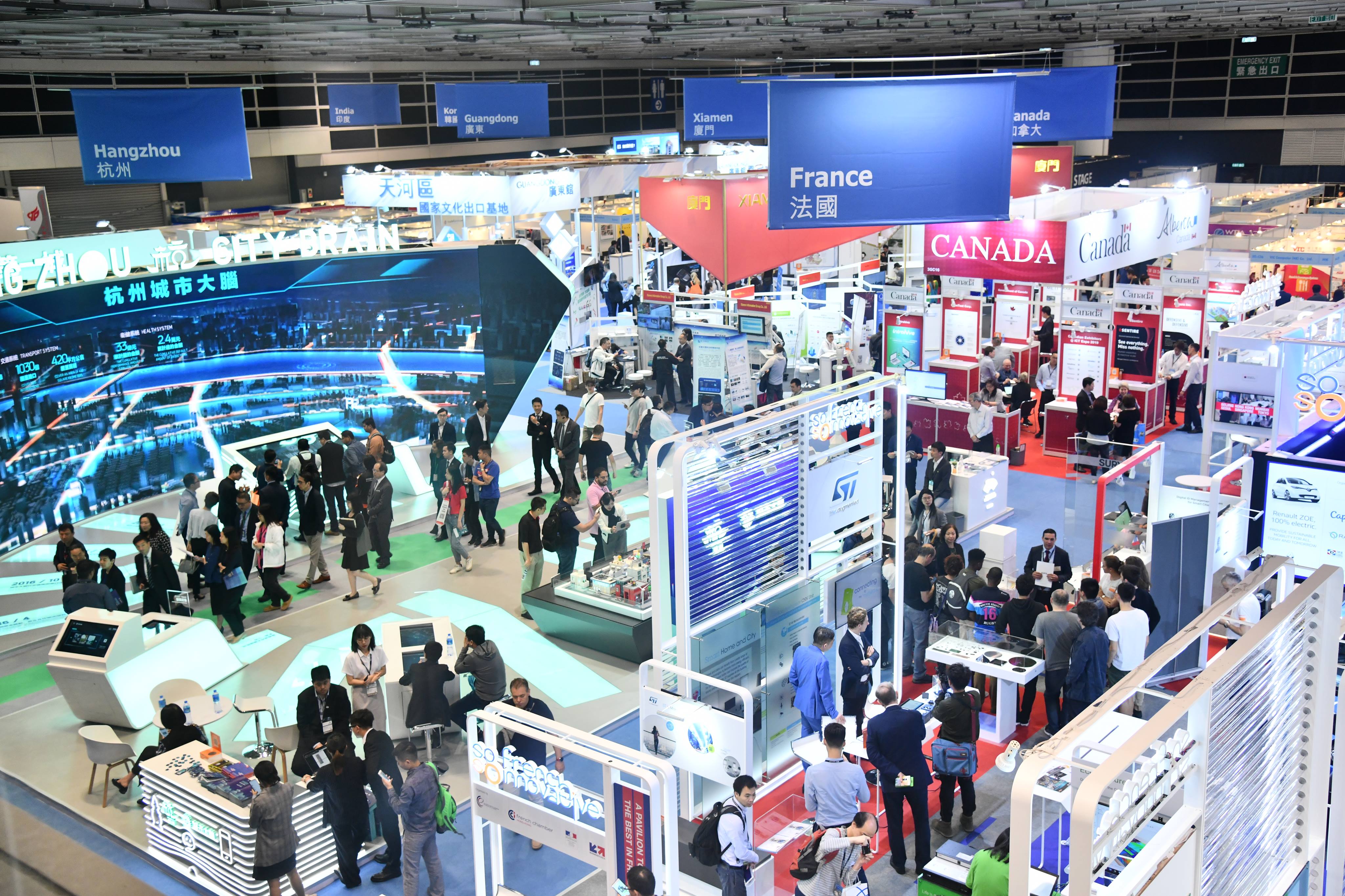 Electronics Fair and ICT Expo Smart city development in Hong Kong
