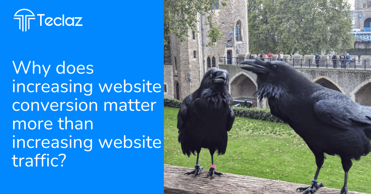 Increasing Website Conversion Matters More Than Increasing Website Traffic