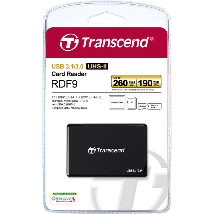 transcend reader software for mac