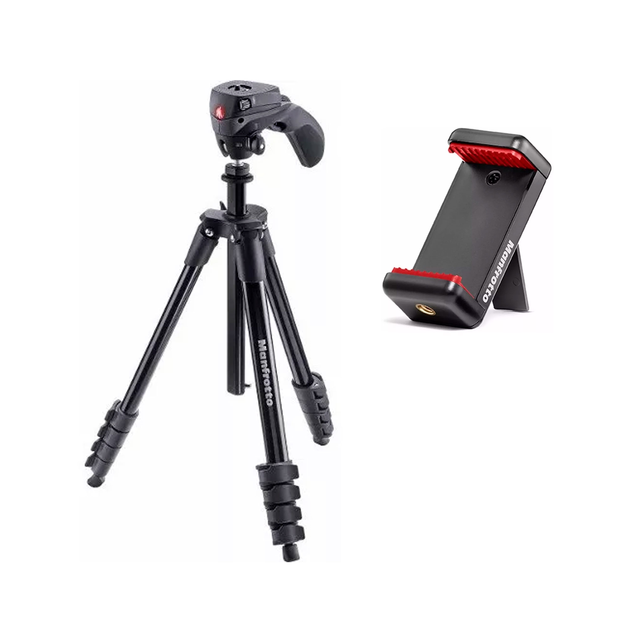 Manfrotto Mkbfrla4bk-3w Trípode Para Fotografía y Video Con Cabezal Fluido