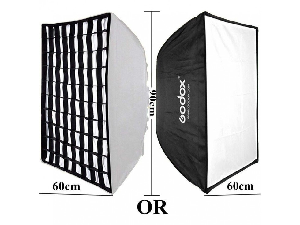 Softbox Godox Premium 35x160cm con adaptador Bowens y GRID