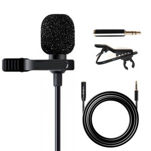 MICGO Vlogger Microfono Dual Lavalier inalámbrico para celular  y DSLR. : Instrumentos Musicales