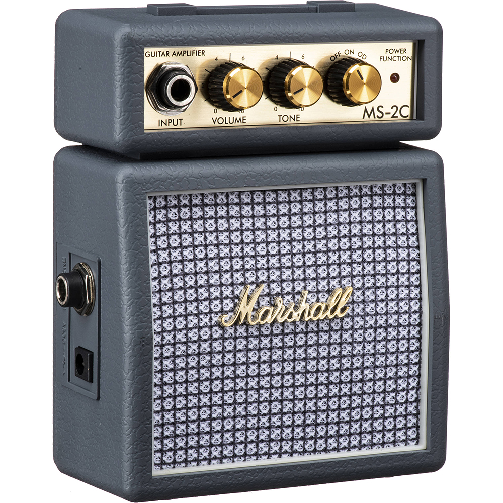 Mini Amplificador de Guitarra - Marshall MS-2C - TecnoWestune Store