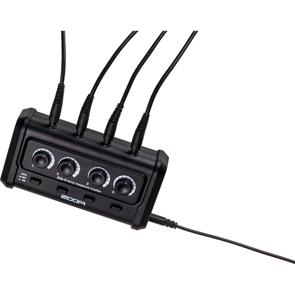 Amplificador Auriculares Portable Zoom ZHA-4 - TecnoWestune Store