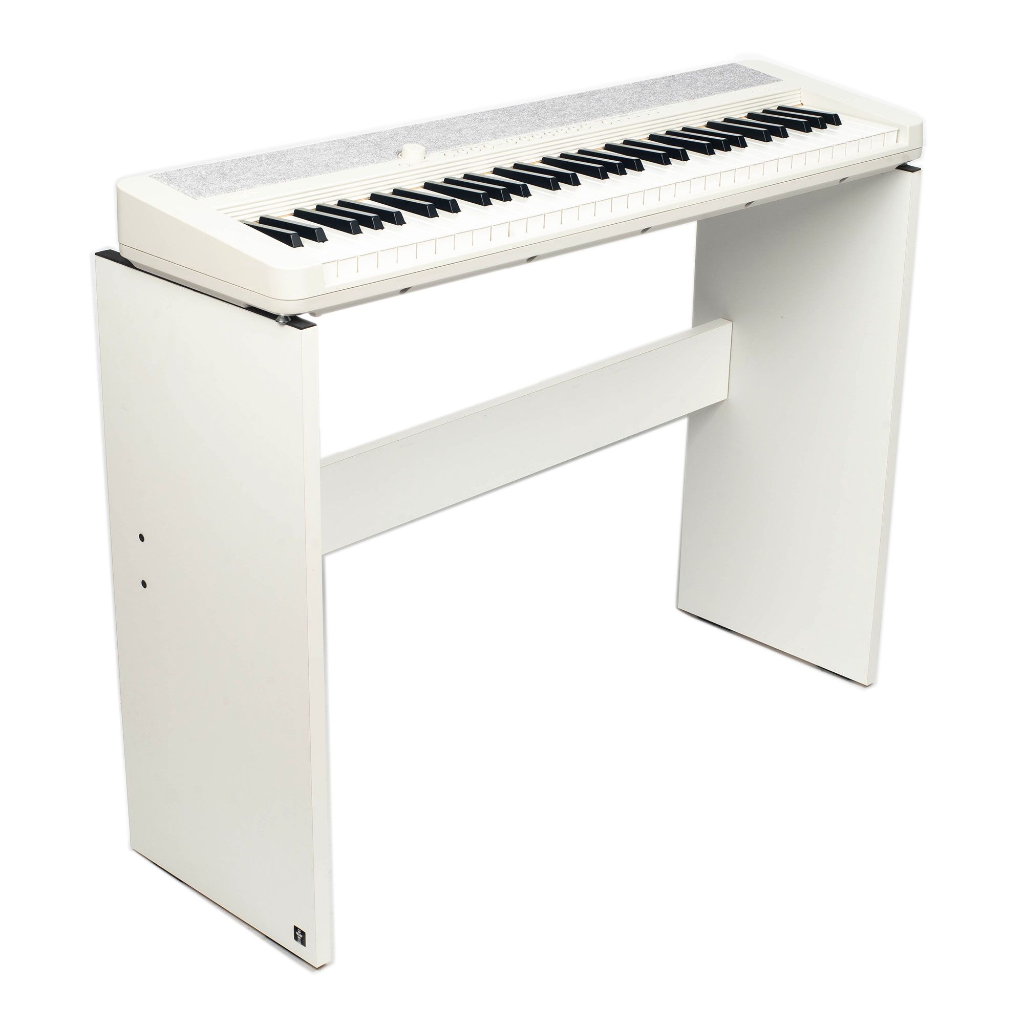 Soporte Madera Para Piano Electrico 61 Teclas Blanco