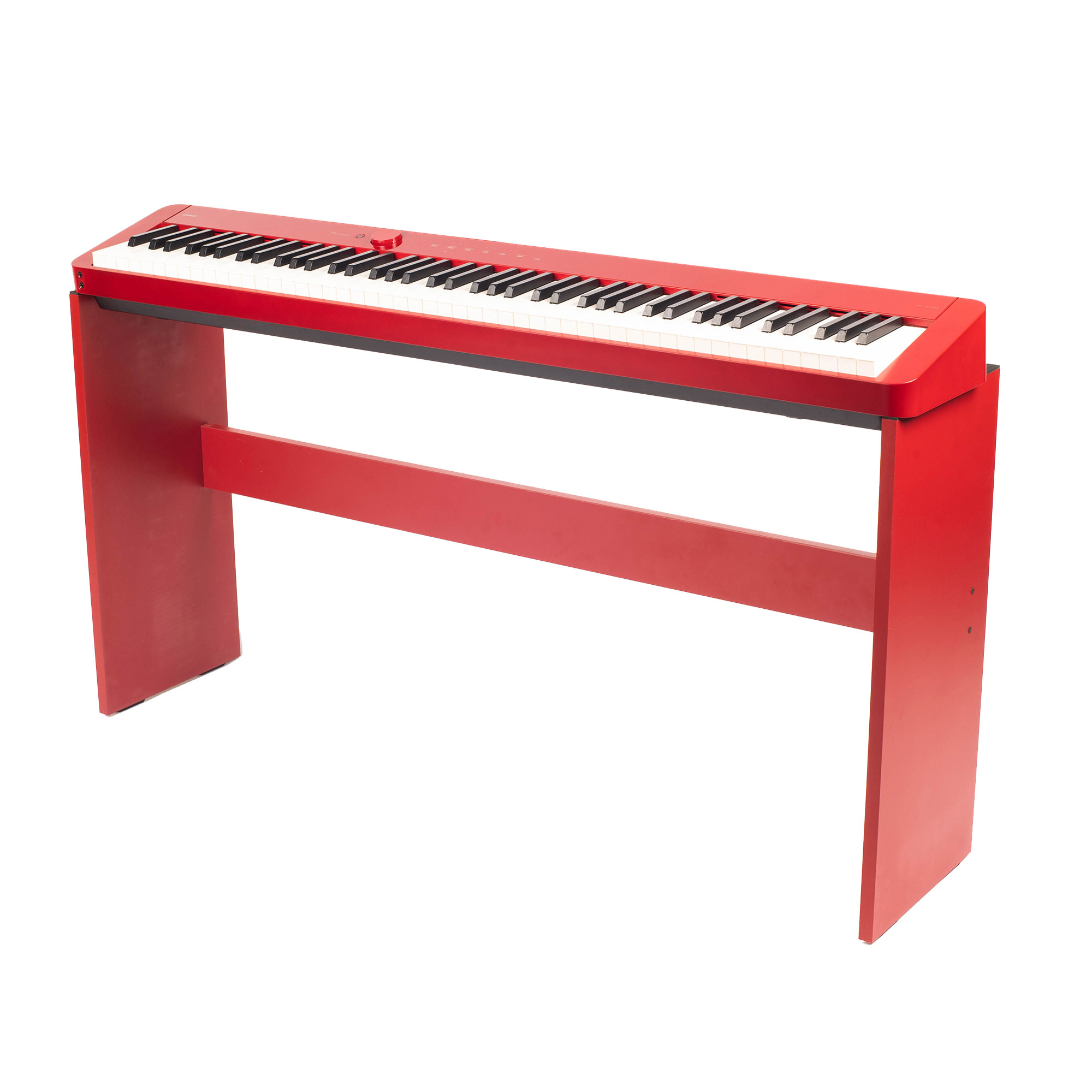 Soporte de Madera Teclado 88 Teclas Rojo - TecnoWestune Store