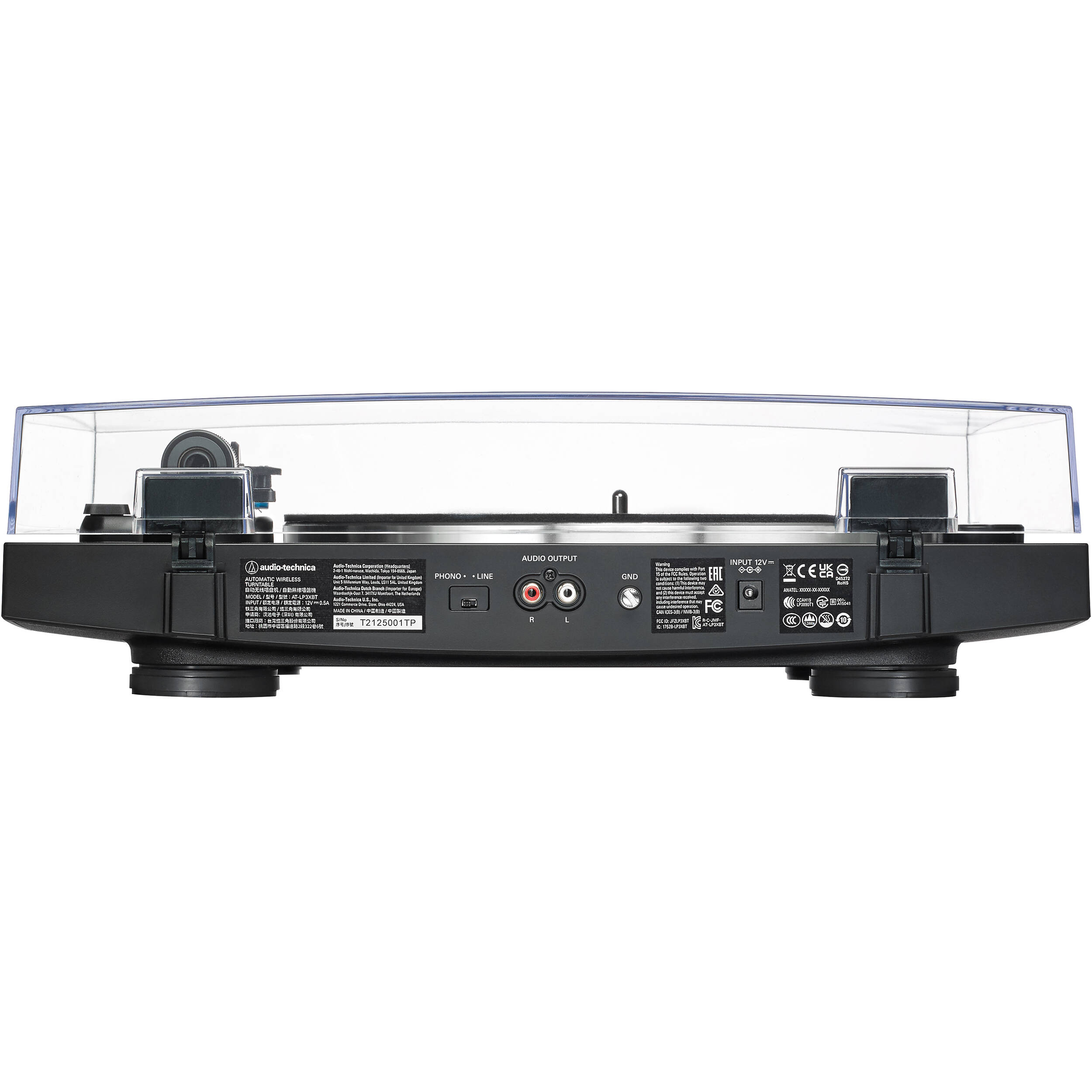 AT-LP60XSPBT Sistema automático de tocadiscos y altavoz