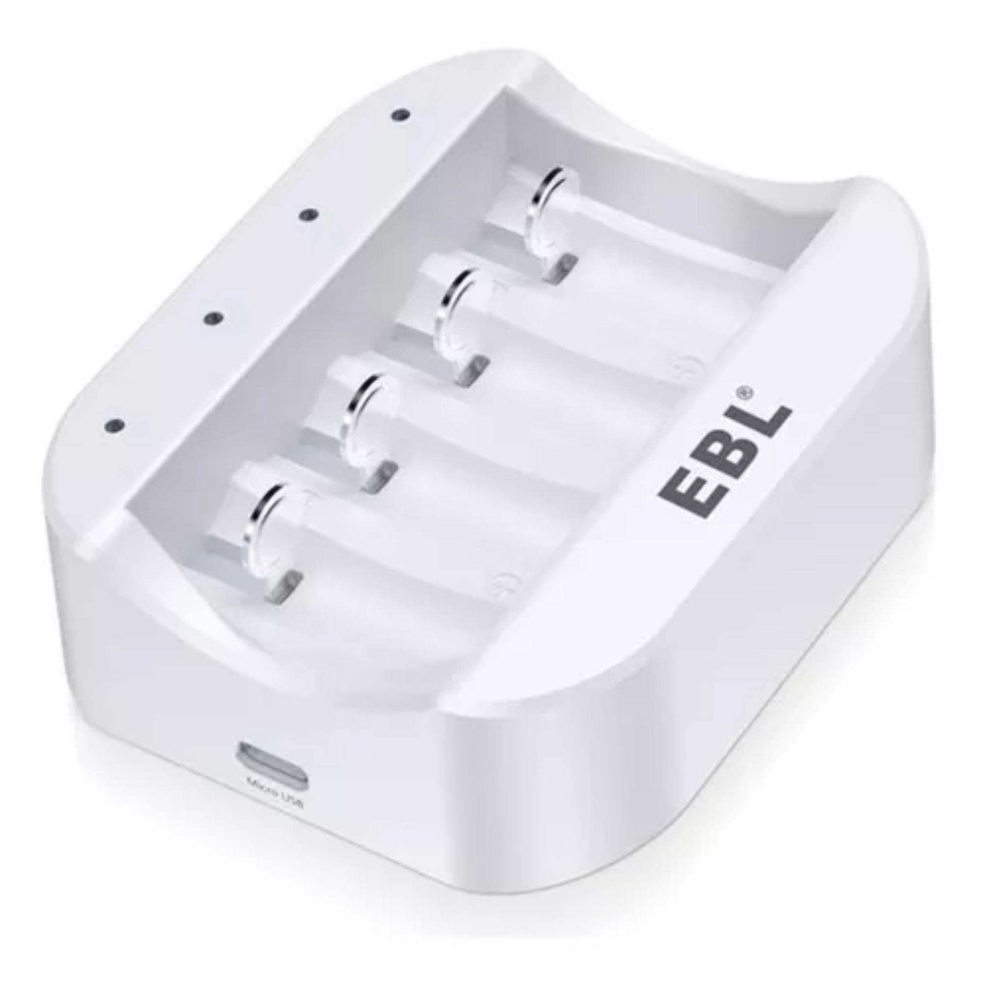 Cargador Ebl De 4 Pilas Recargables Aa Aaa De Litio 1,5v Usb