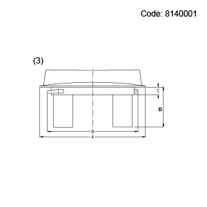 Schemi del prodotto Coperchi per cisterne serie Manta 140