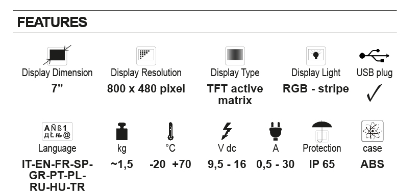 Dettagli in evidenza del prodotto GeoNave 31