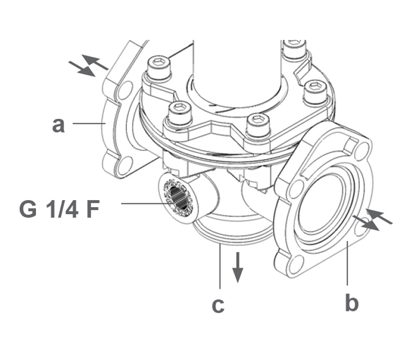 Schemes of the product Manual diaphragm pressure relief valve