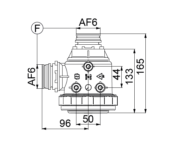 Schemi del prodotto Filtro di aspirazione 120 l/min. - AF