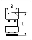 Schemes of the product REACTION NOZZLES SNCH 