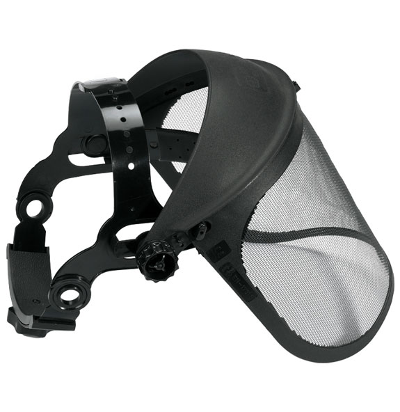 Safety and comfort Face shield - Mesh screen