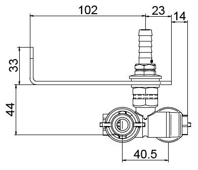 Schemes of the product Quad kit for BLJ nozzles