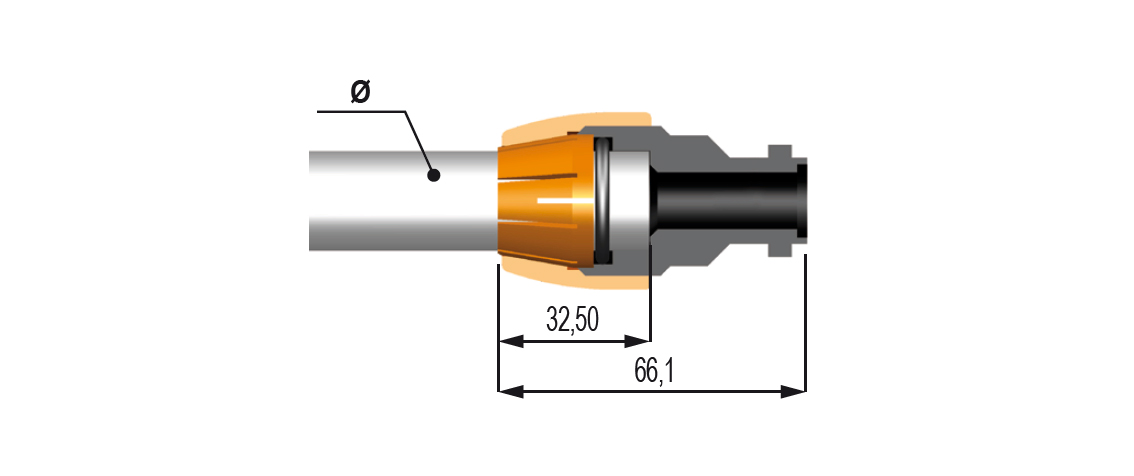 Schemi del prodotto Terminale ATRAP per tubi