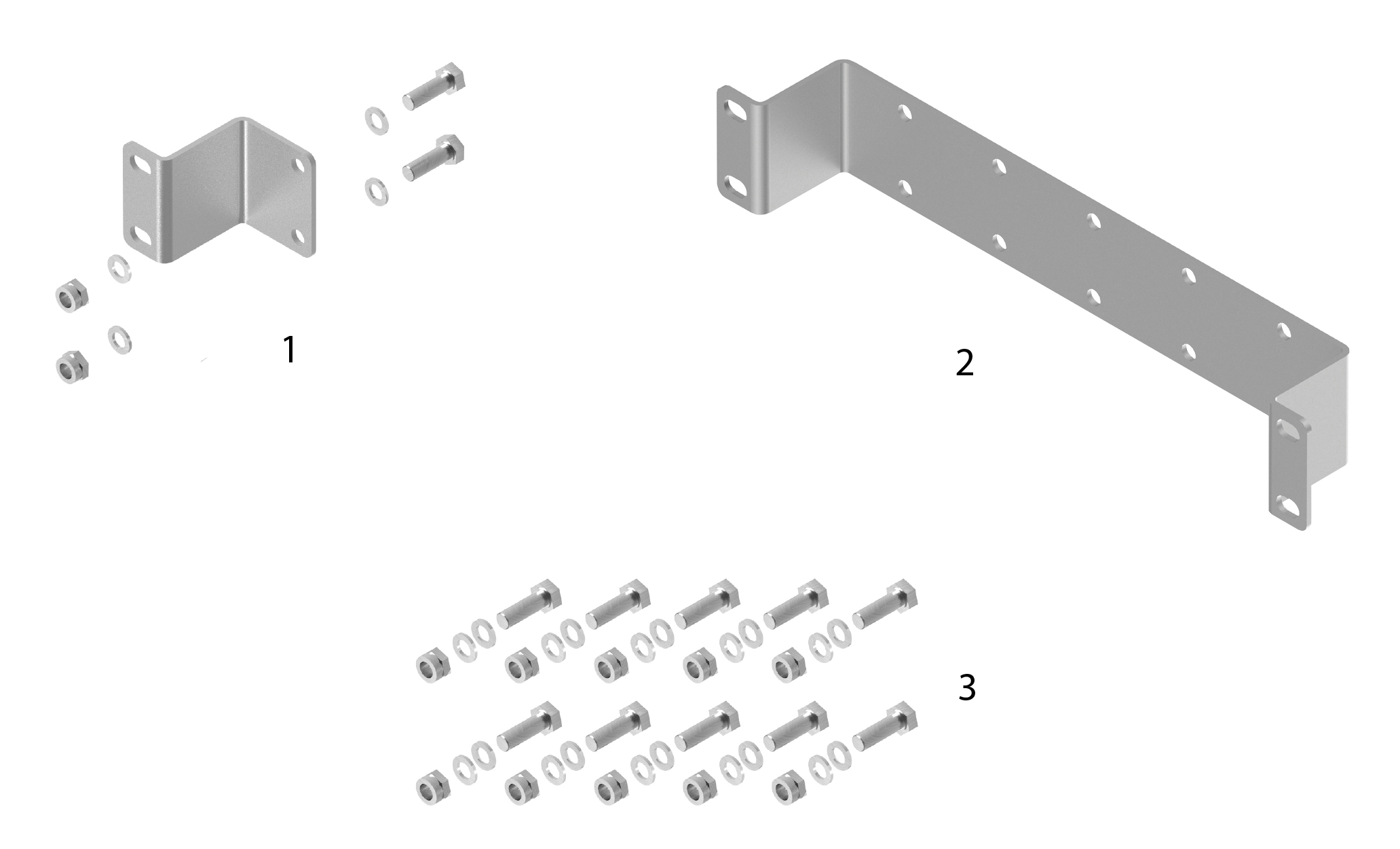 Photo of the product Stainless steel mounting kit