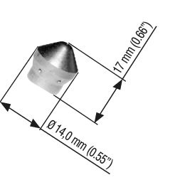 Highlights of the product STAINLESS STEEL SEWER NOZZLES TC