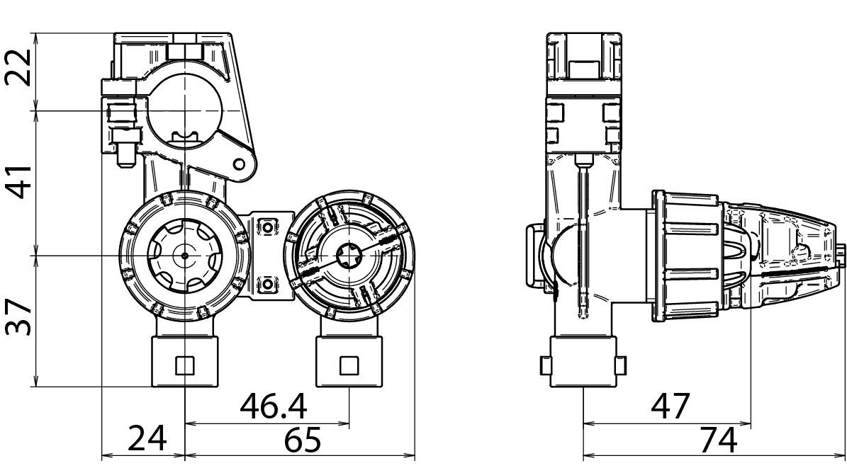 Schemi del prodotto MAIN BODY - MANUAL ON/OFF