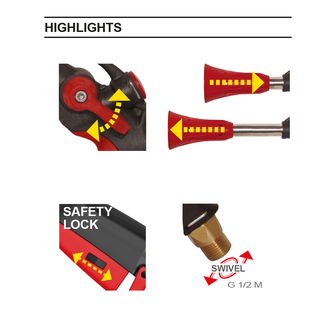 Highlights of the product SLAM 907