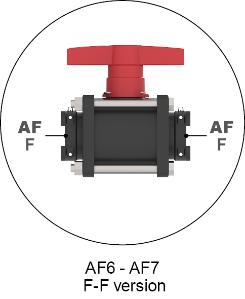Highlights of the product 2 Ways Bolted Ball Valve