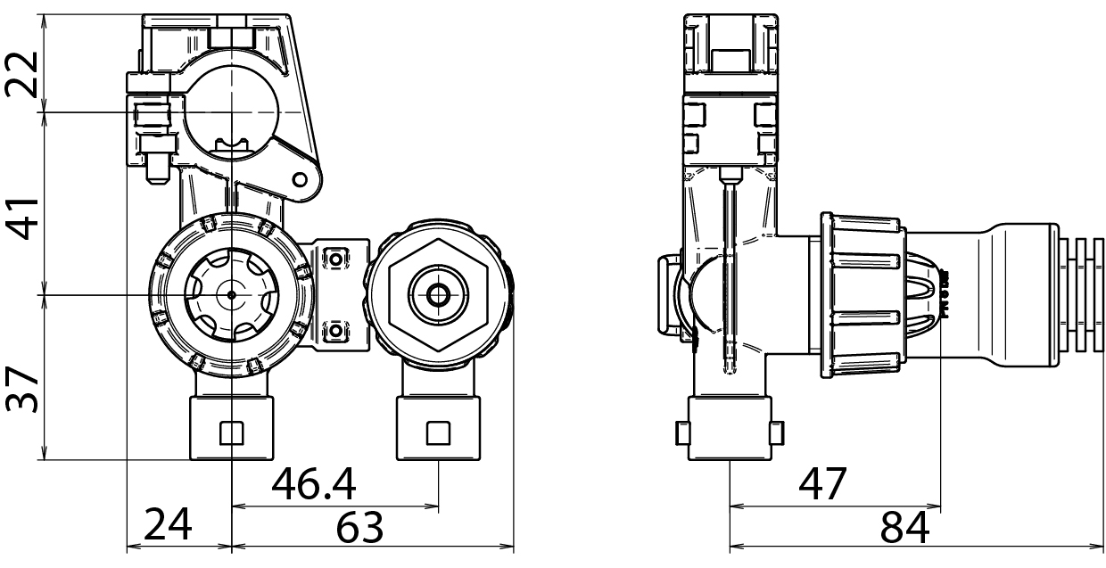 Schemi del prodotto MAIN BODY - AIR ON/OFF
