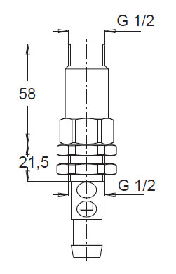 Schemes of the product BRASS hydraulic stirrer