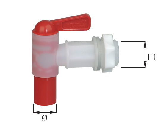 Photo of the product Taps for handwash tanks