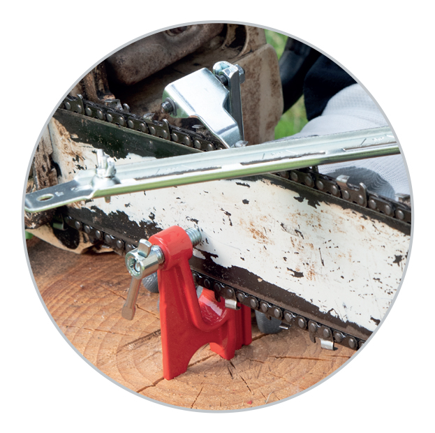 Dettagli in evidenza del prodotto Morsetto per barra con arresto catena