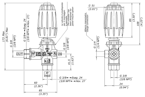 Schemes of the product VRC25