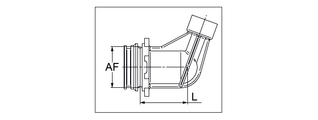 Schemes of the product Pressure gauge adapter