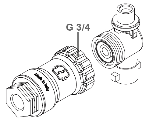 Schemi del prodotto AACV - Valvola antigoccia ad aria