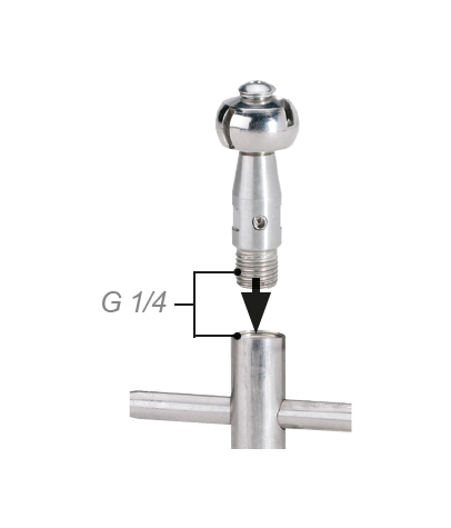 Highlights of the product Rinsing head valve