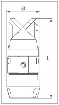 Schemes of the product REACTION NOZZLES SNKH 