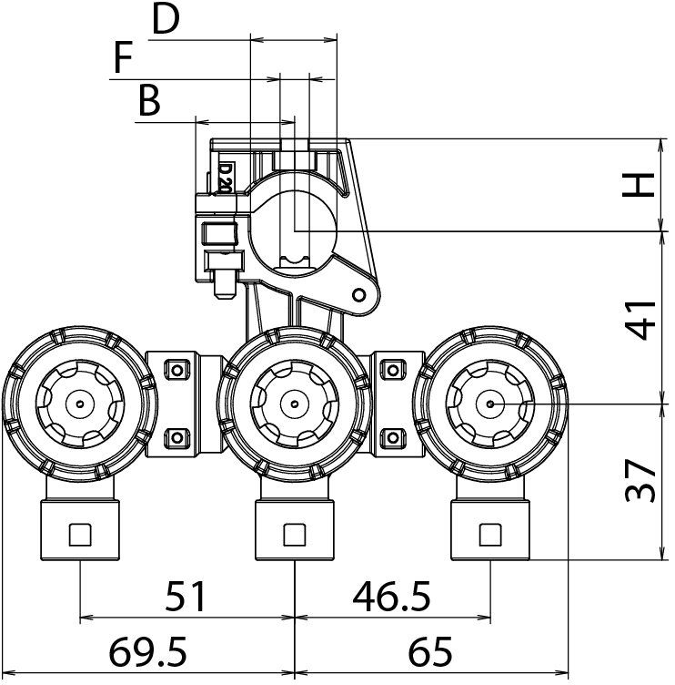 Schemi del prodotto MAIN BODY - ANTIDRIP