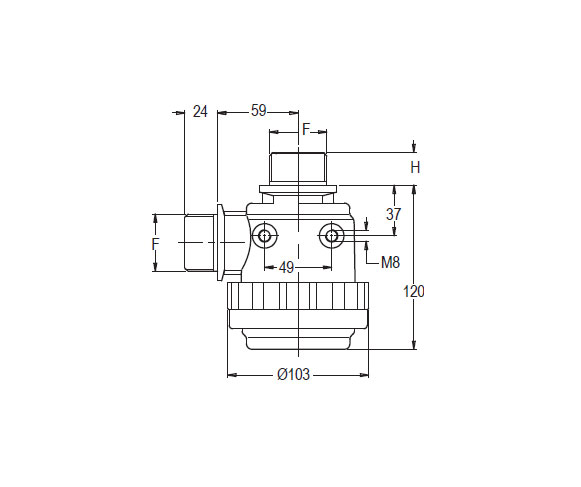 Schemes of the product 60 l/min