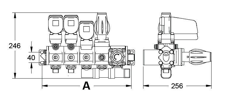 Schemes of the product PILOT 1