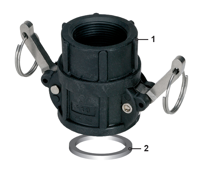 Photo of the product Female coupler » Female thread